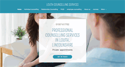 Desktop Screenshot of lincolnshirecounselling.com