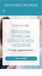 Mobile Screenshot of lincolnshirecounselling.com